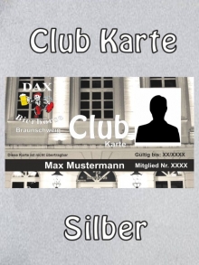 Club VIP Karte Silber