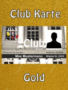 Club VIP Karte Gold